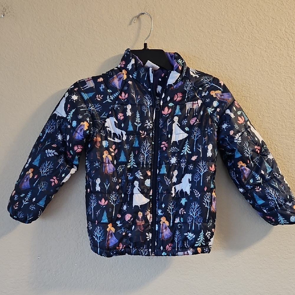 Disney‎ Frozen Jacket - Navy Size 5/6